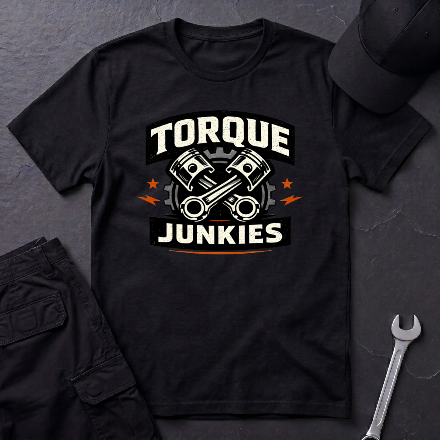 Torque Junkies Pistons  T-Shirt