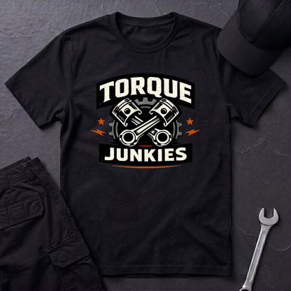 Torque Junkies Pistons  T-Shirt