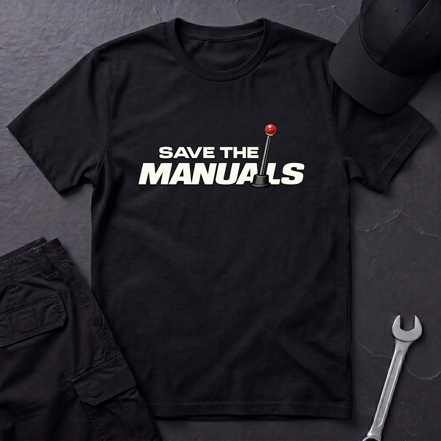 Save The Manuals  T-Shirt
