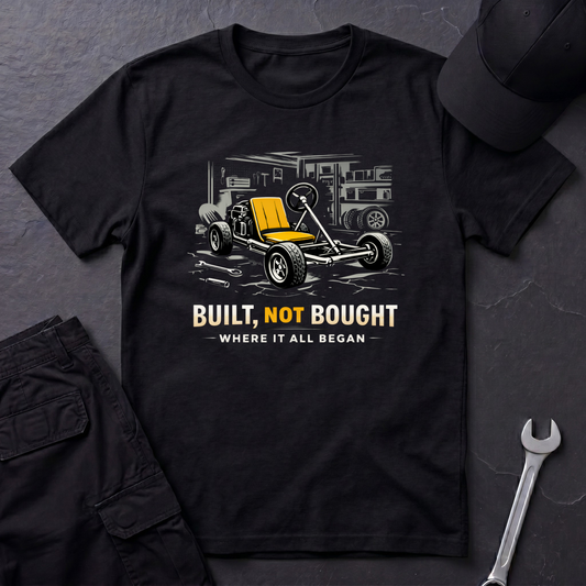 Built Not Bought Go-Cart light T-Shirt