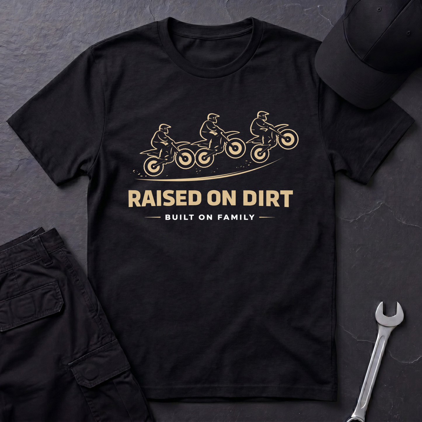 Raised On Dirt  T-Shirt