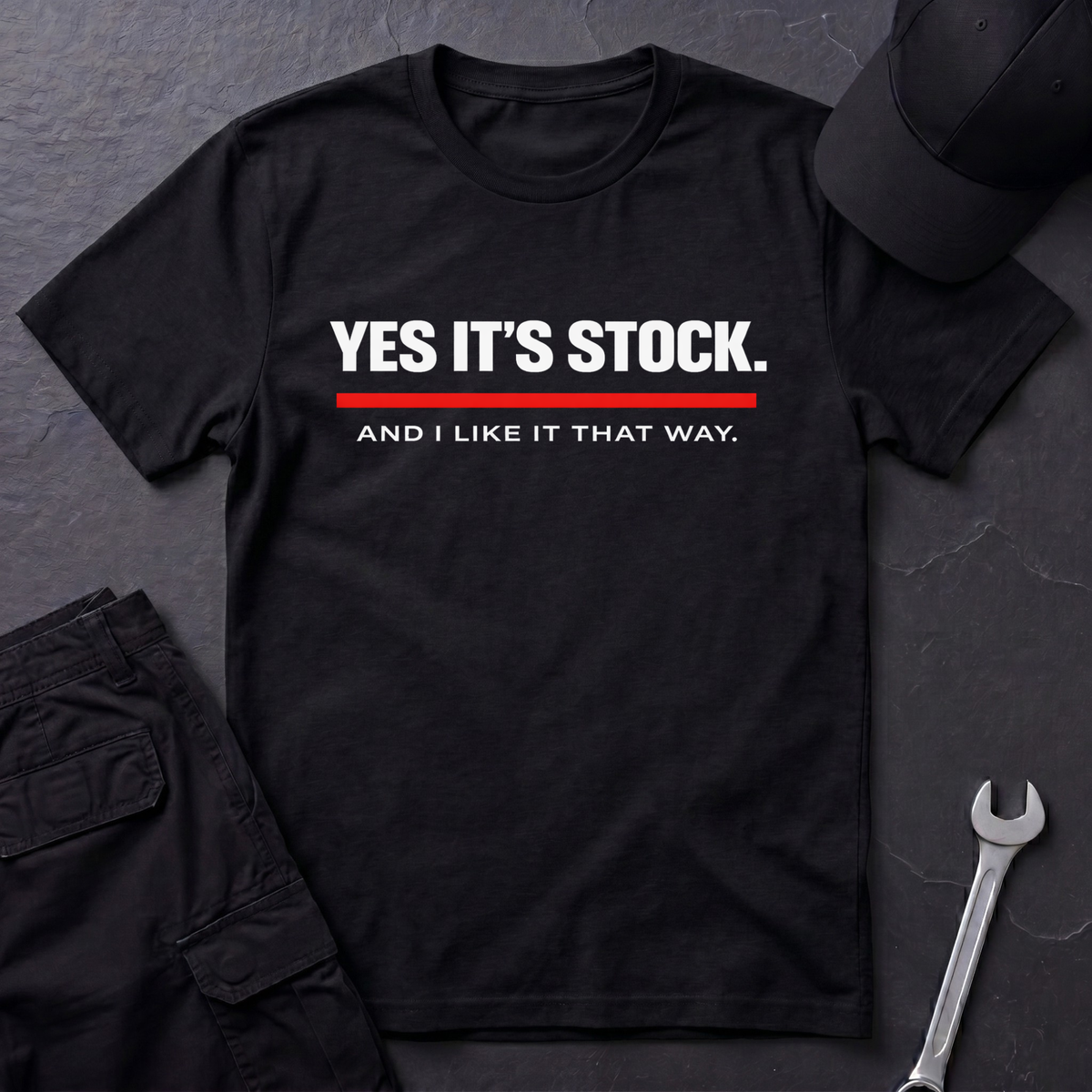 Yes It's Stock  T-Shirt