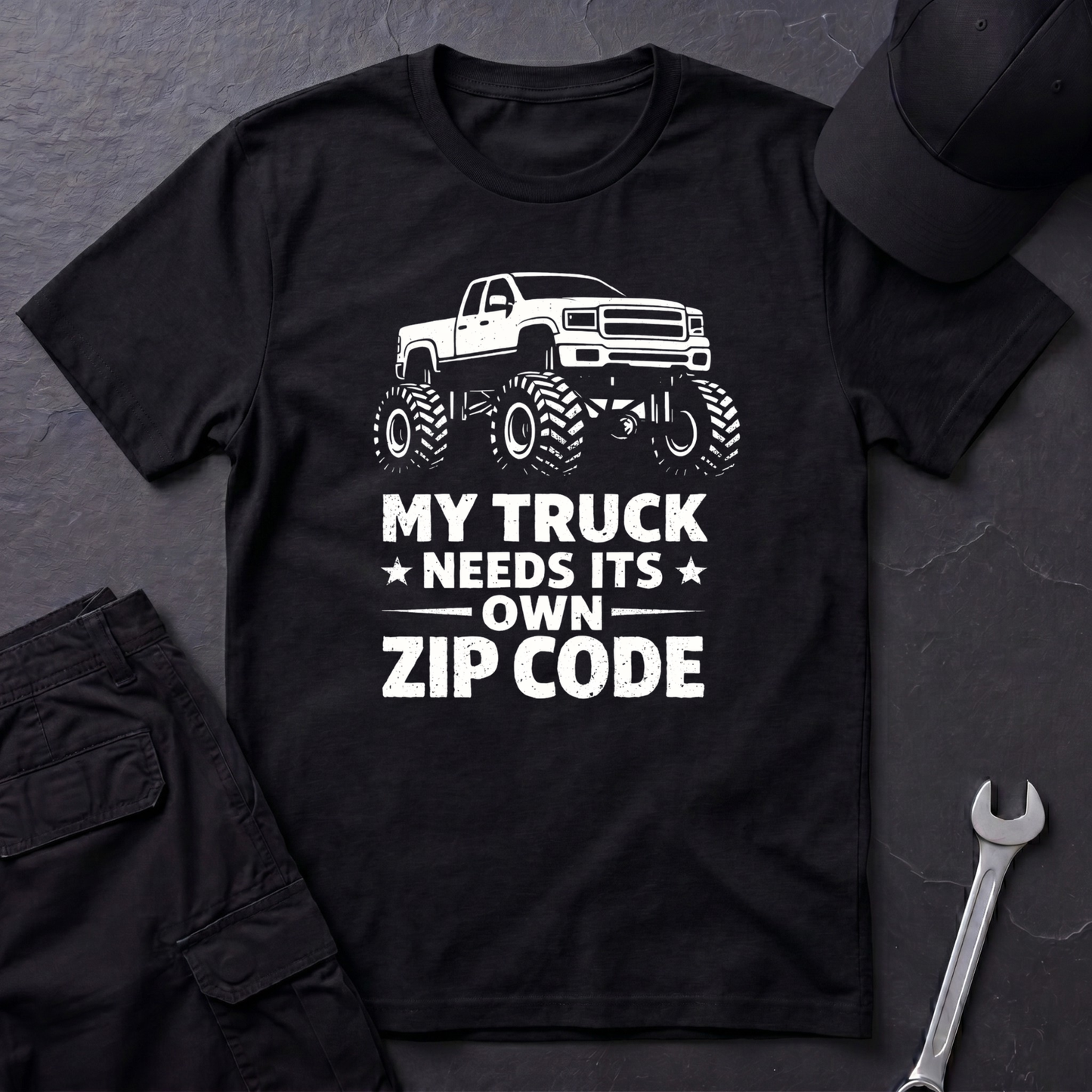 Truck Needs Zip Code  T-Shirt