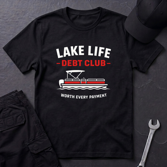 Lake Life Debt Club  T-Shirt