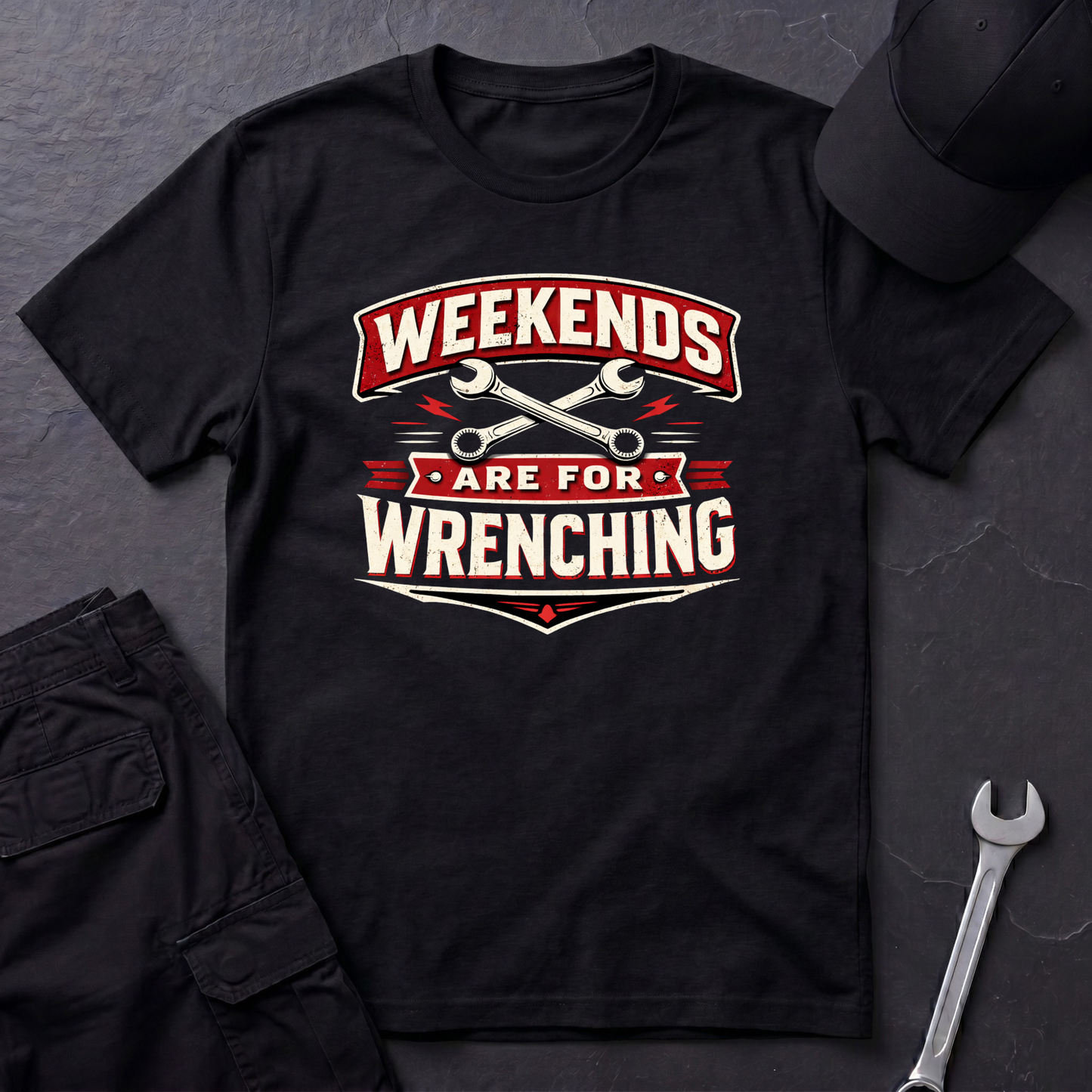 Weekends Are For Wrenching T-Shirt