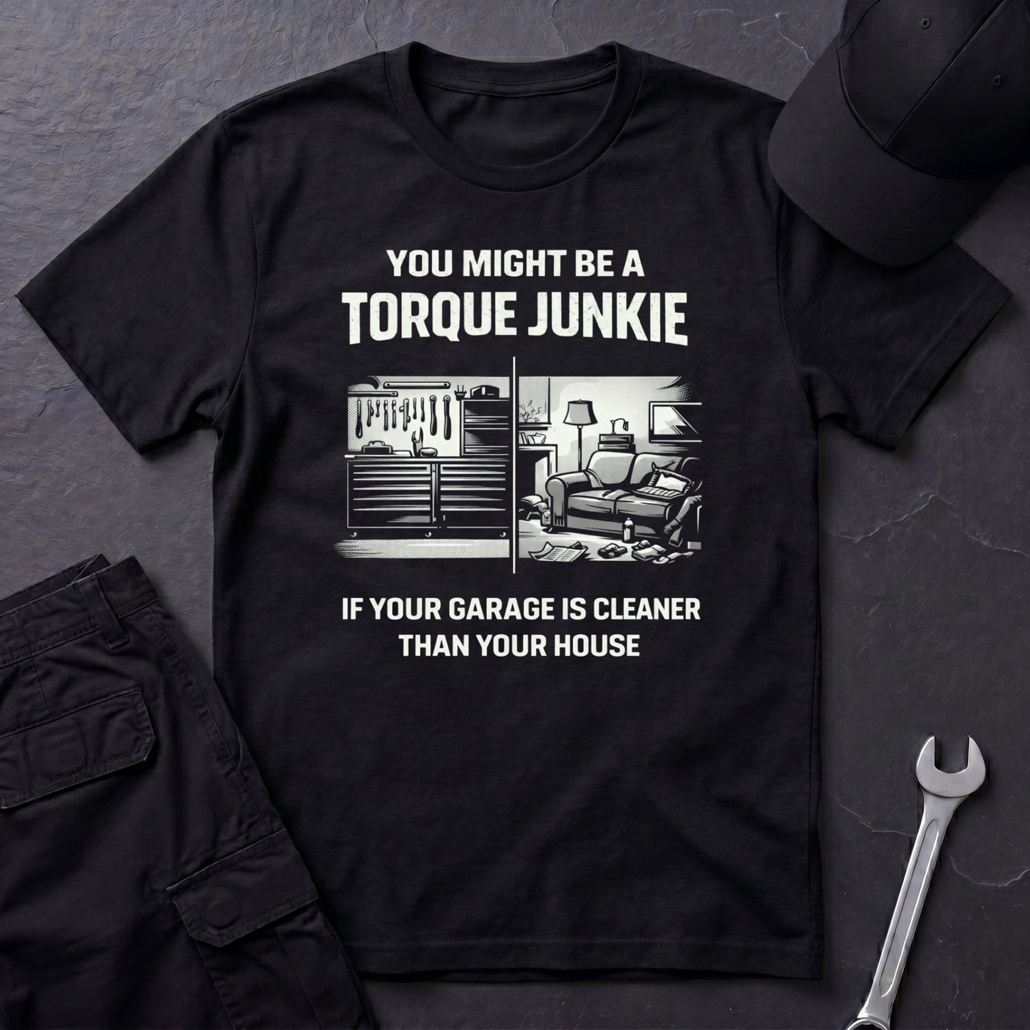 Garage Is Cleaner Than House  T-Shirt