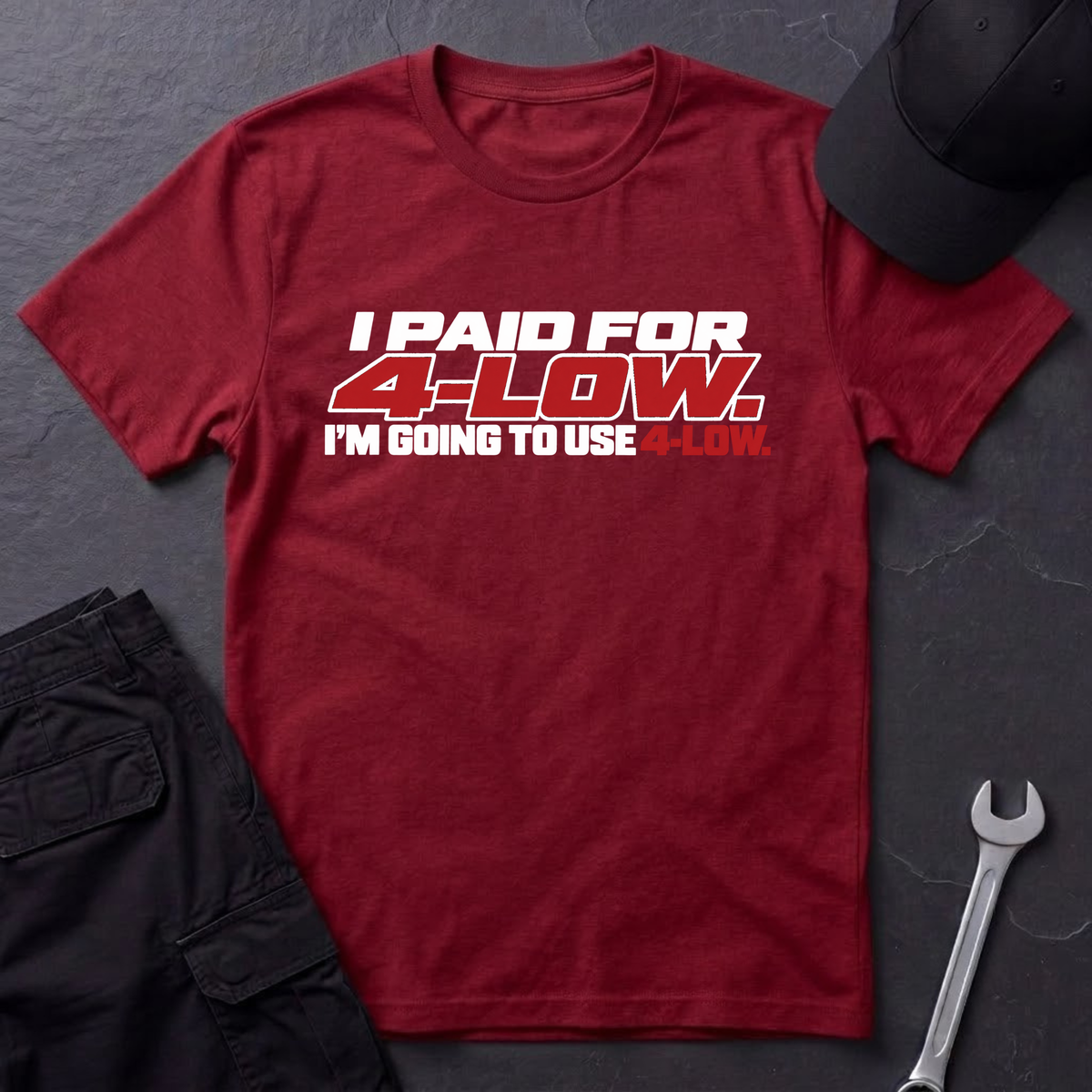 Paid For 4-Low  T-Shirt