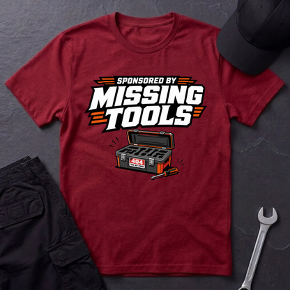 Sponsored By Missing Tools  T-Shirt