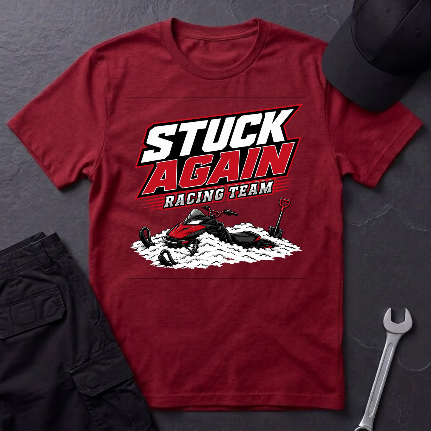 Stuck Again Racing Team  T-Shirt