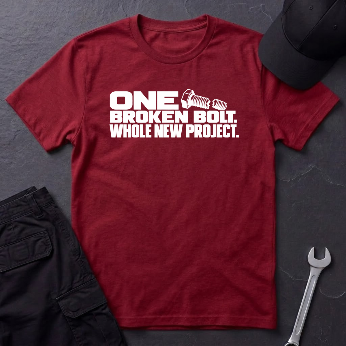 One Broken Bolt  T-Shirt