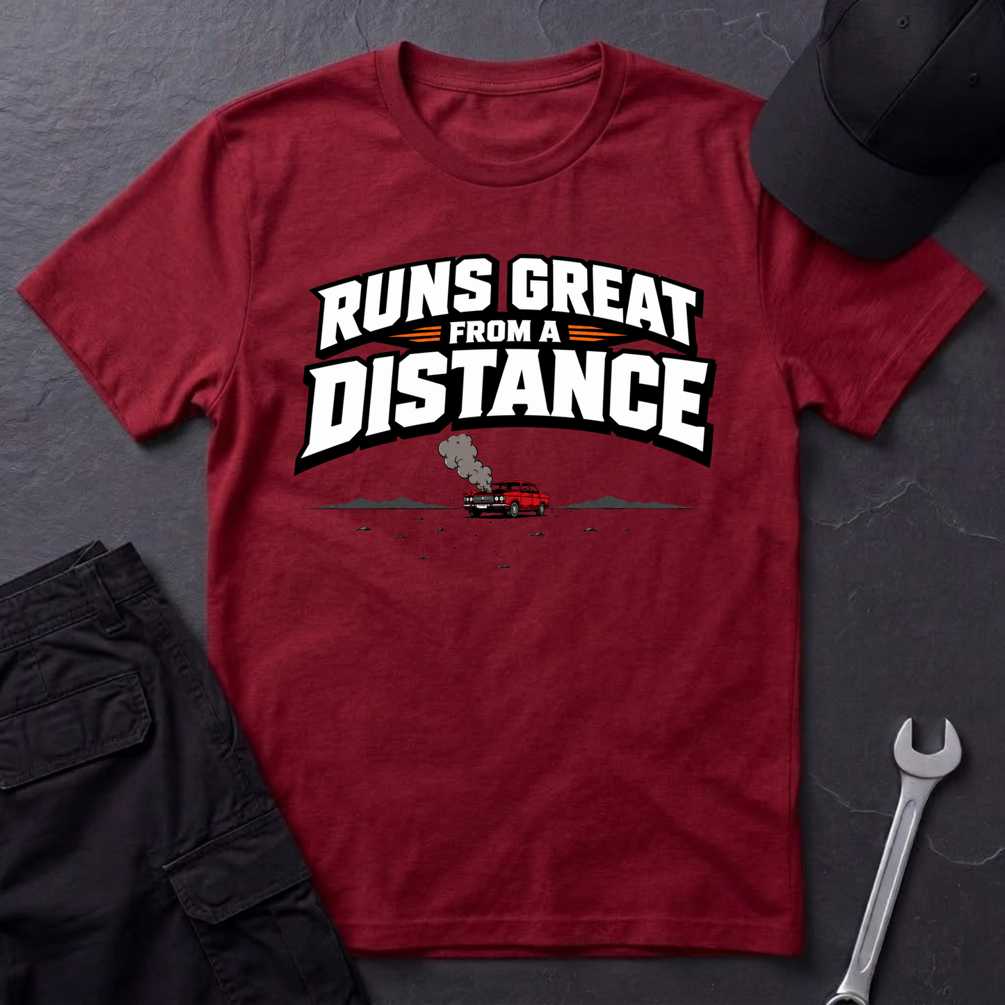 Runs Great From A Distance  T-Shirt