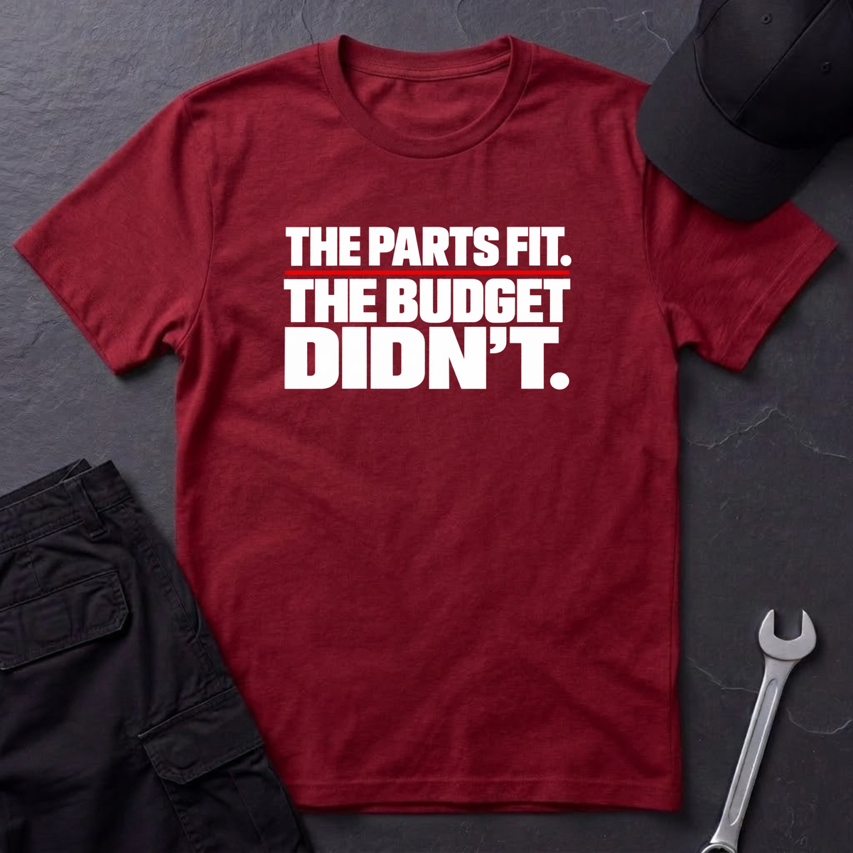 The Parts Fit.  T-Shirt
