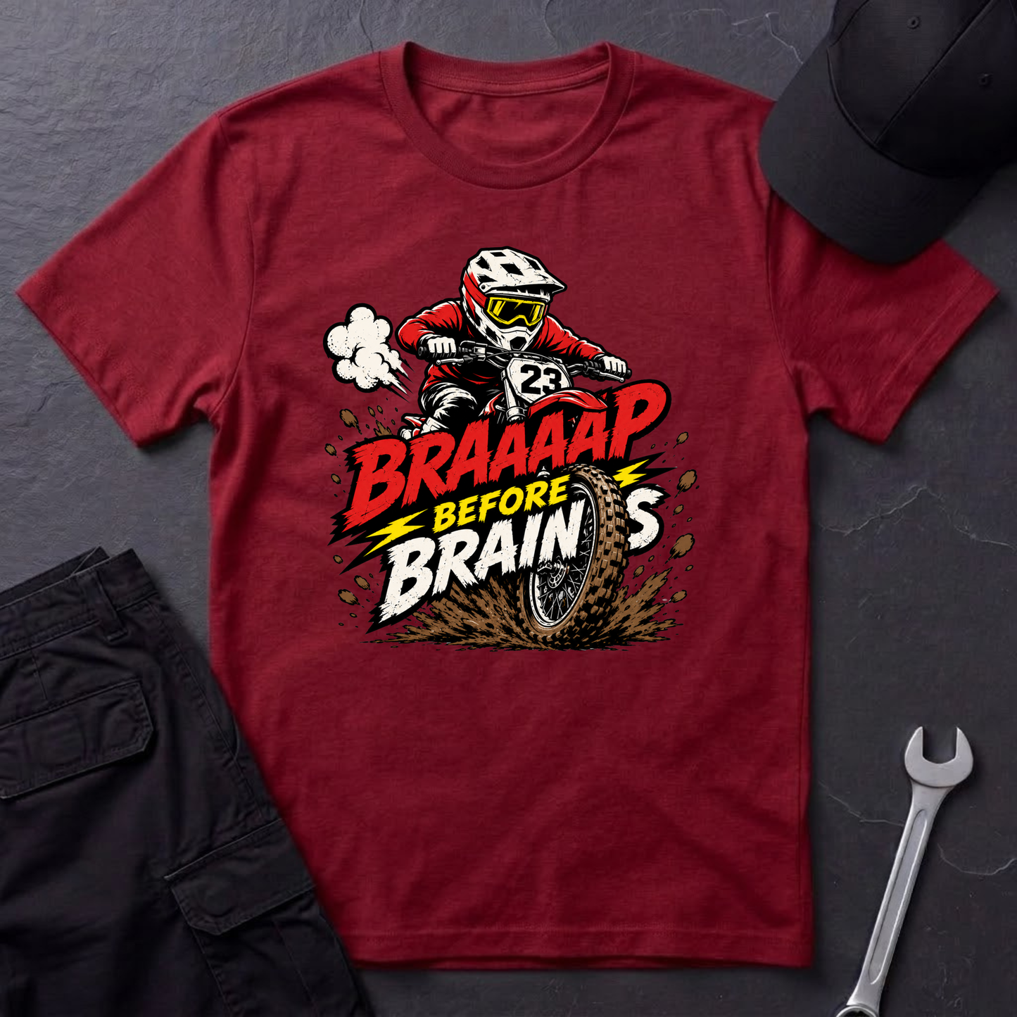 Braaaap Before Brains T-Shirt