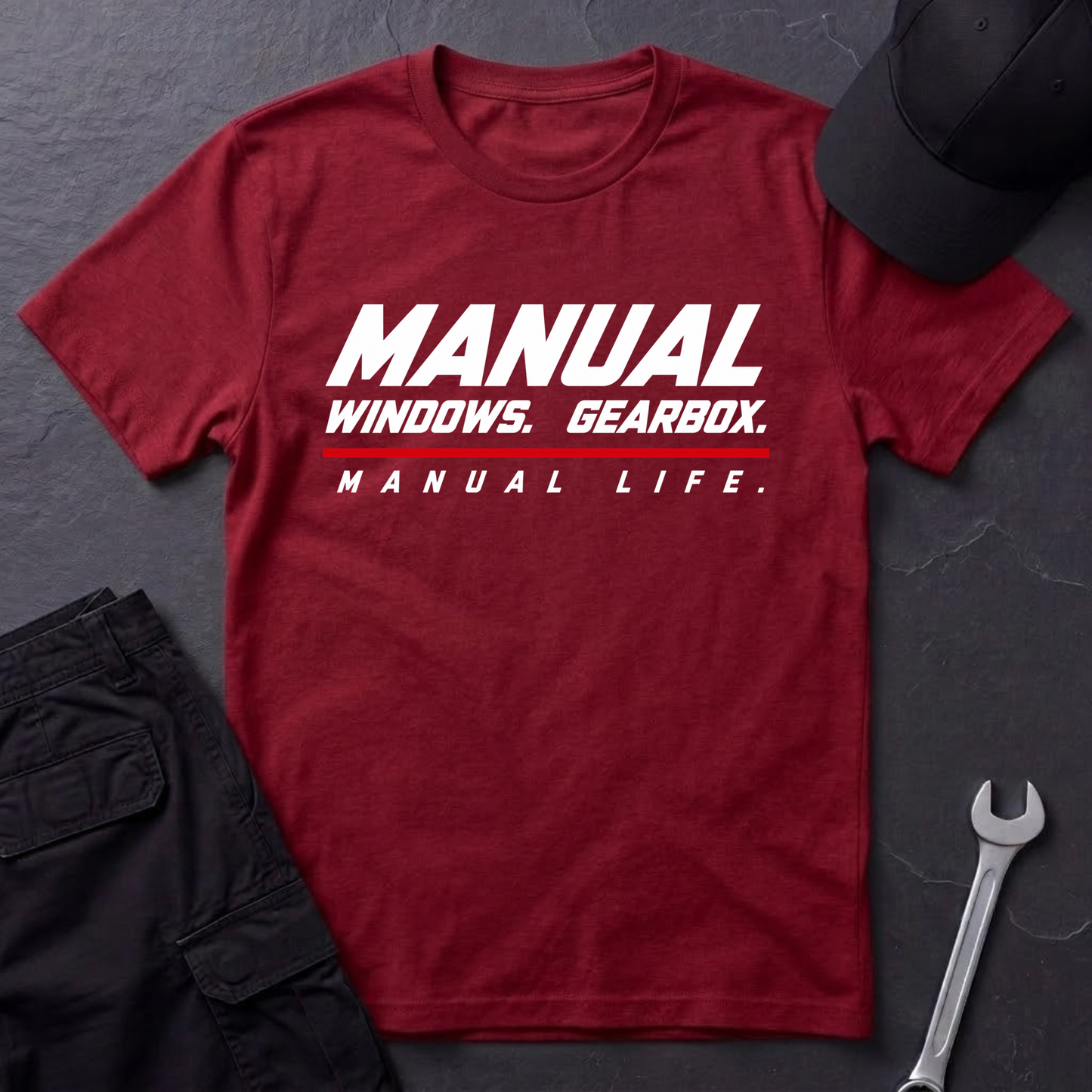 Manual Life.   T-Shirt