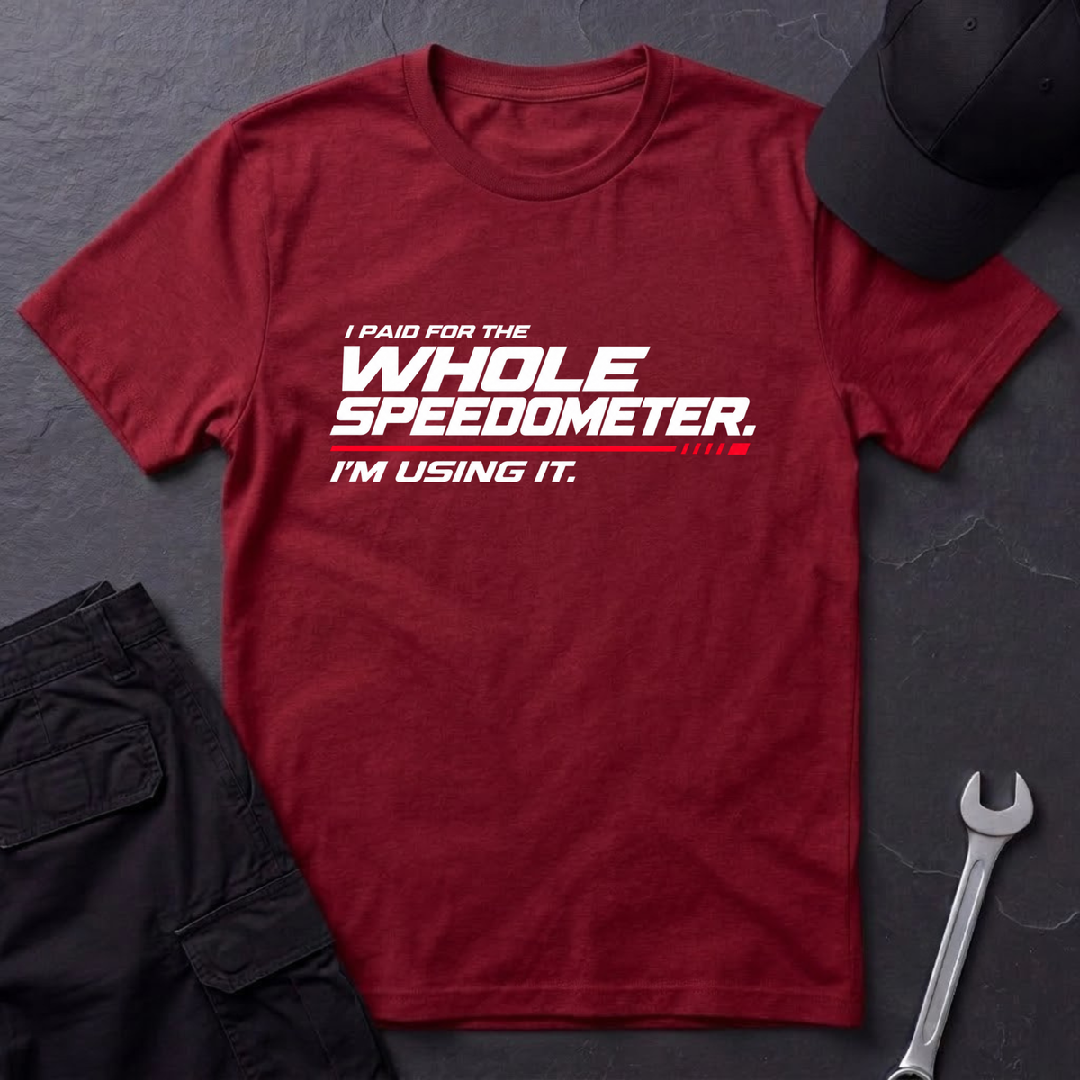 Whole Speedometer   T-Shirt