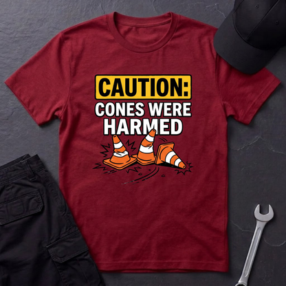 Autocross Cones Harmed  T-Shirt