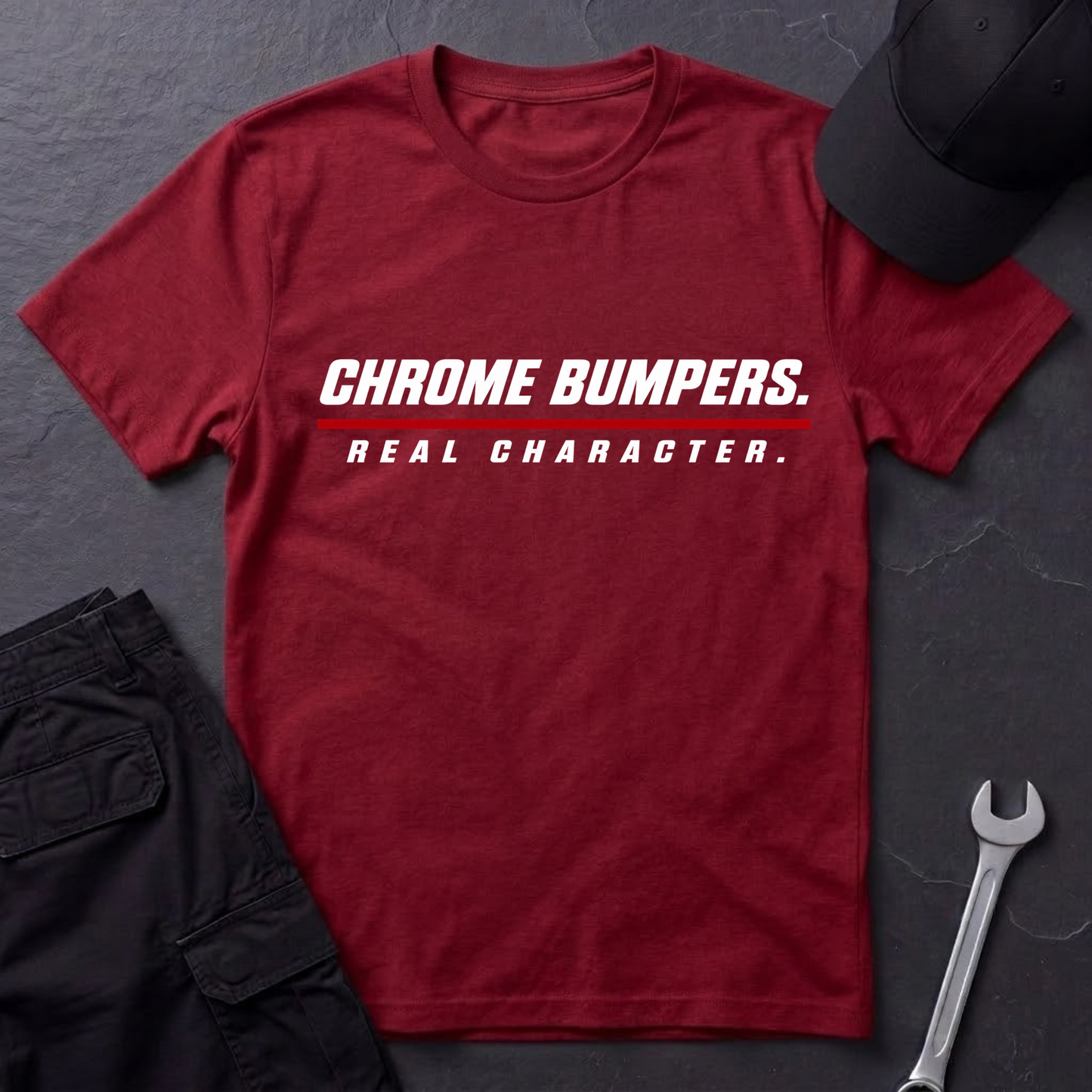 Chrome Bumpers.   T-Shirt