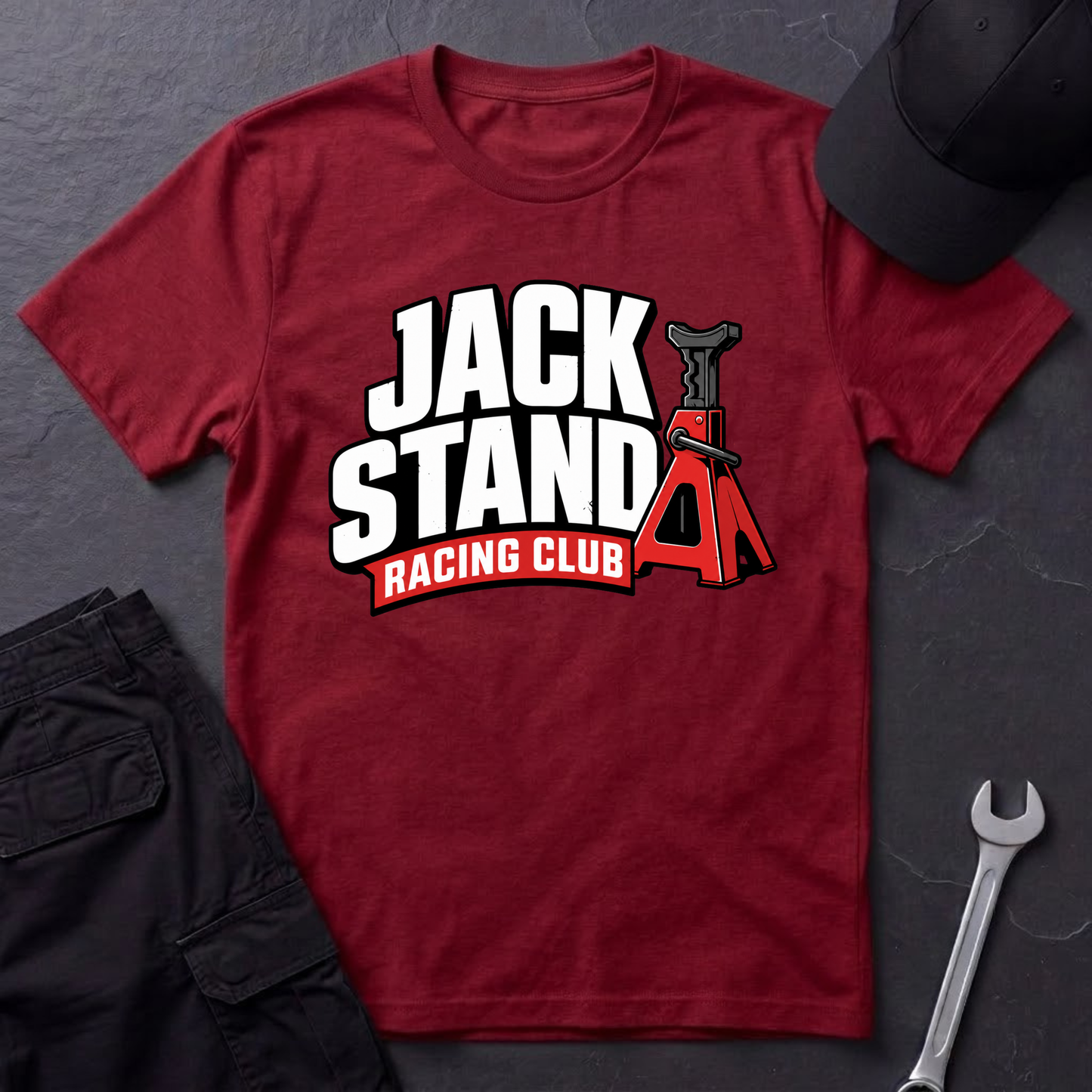 Jack Stand Racing  T-Shirt