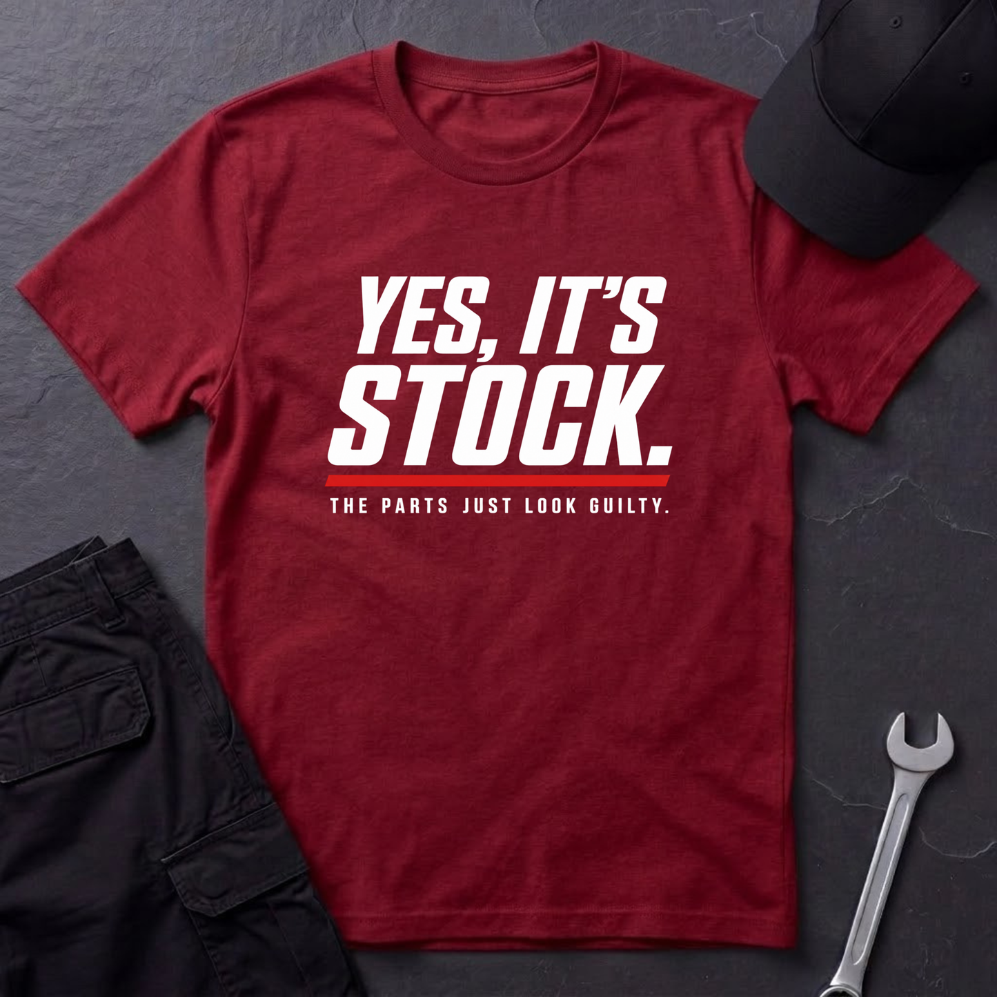 Parts Look Guilty  T-Shirt