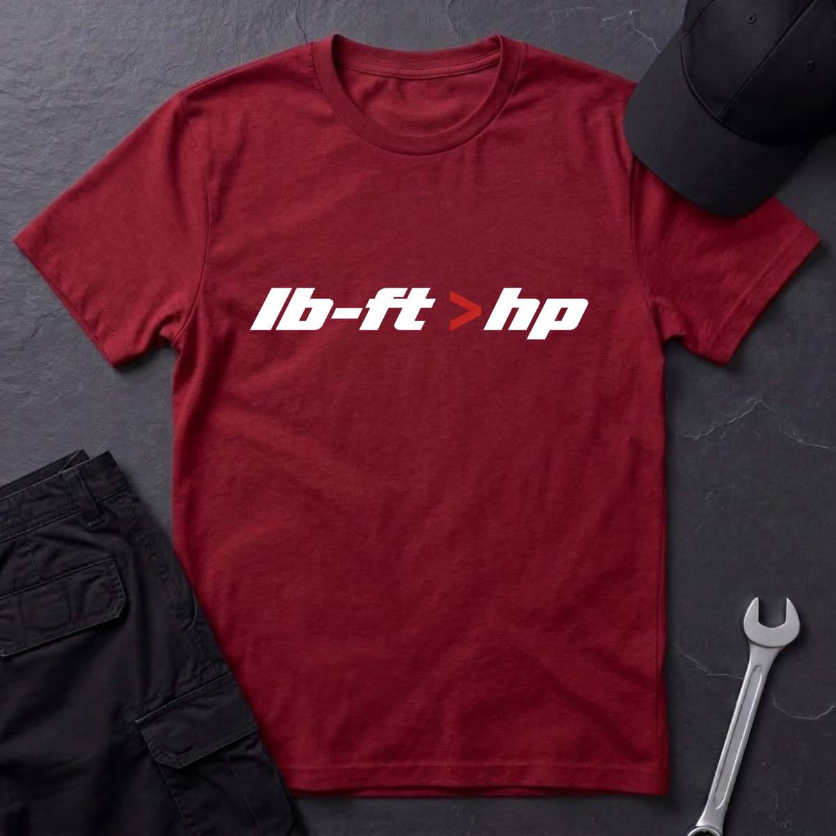 lb-ft > hp   T-Shirt