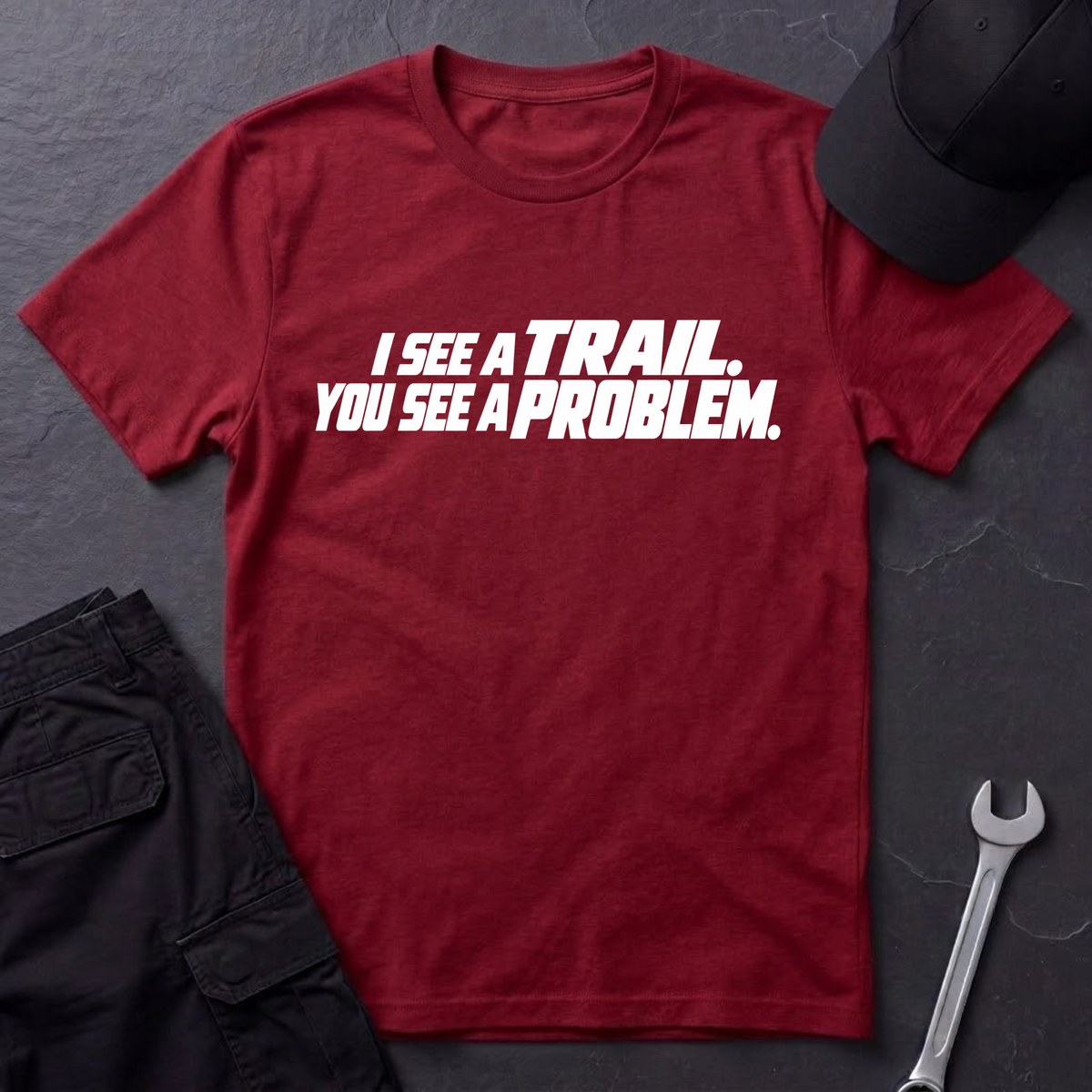 I See A Trail.  T-Shirt