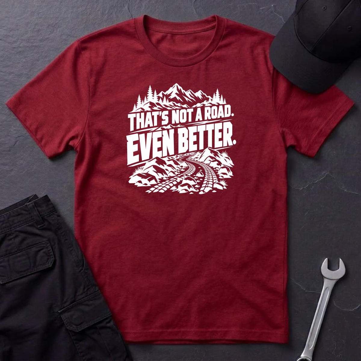 Not A Road  T-Shirt