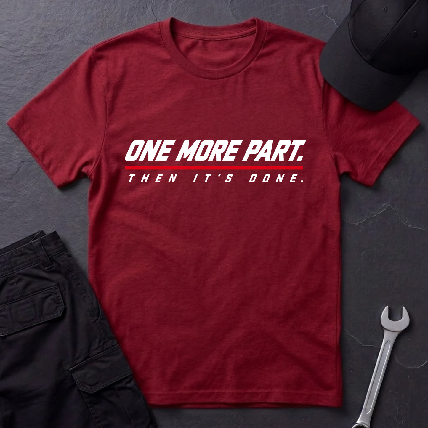 One More Part.   T-Shirt