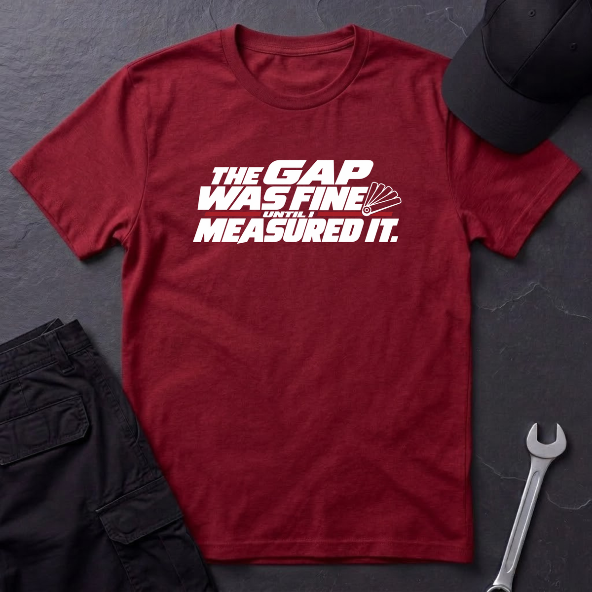 The Gap Was Fine.  T-Shirt