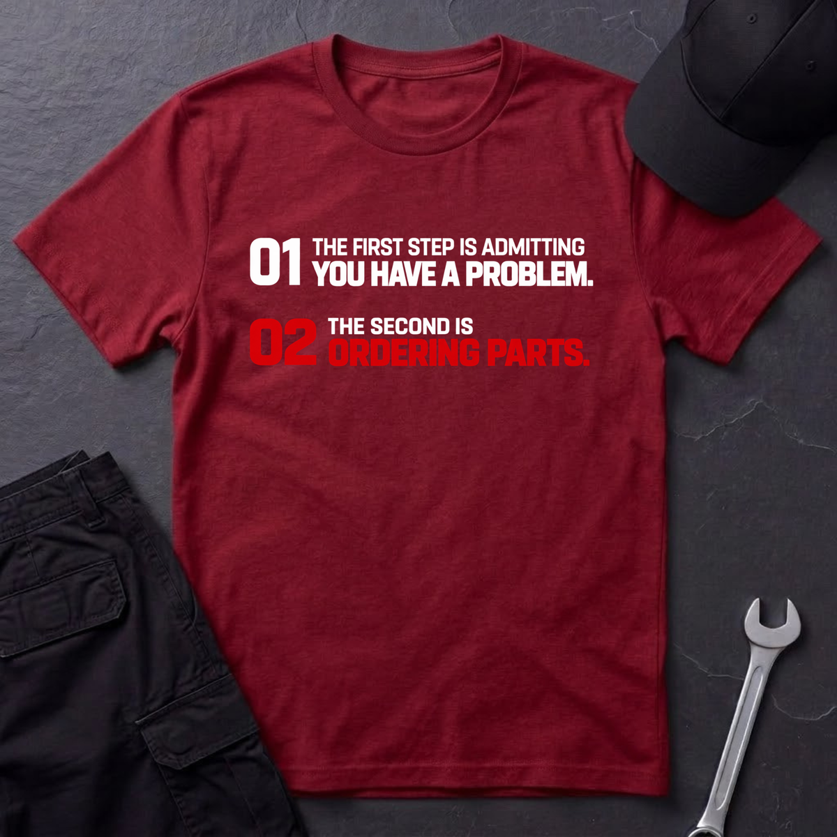 The First Step  T-Shirt