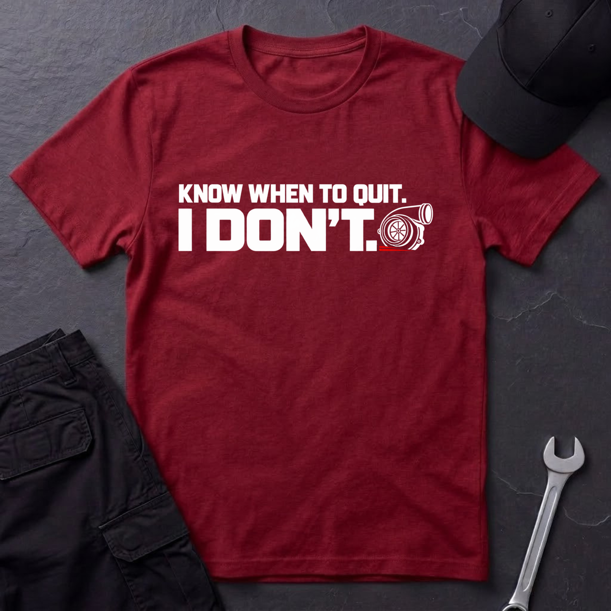 Know When To Quit  T-Shirt