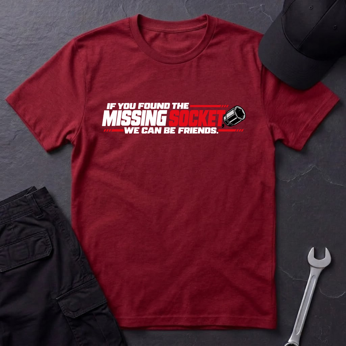 Missing Socket   T-Shirt