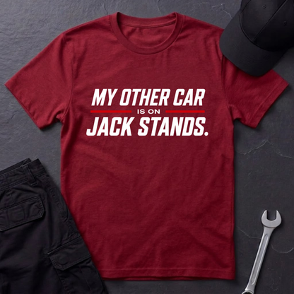 Other Car On Jack Stands  T-Shirt