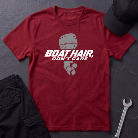 Boat Hair, Don't Care  T-Shirt