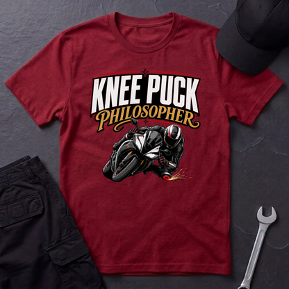 Knee Puck Philosopher  T-Shirt