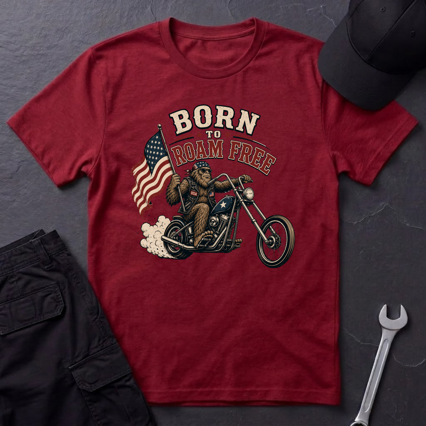 Born To Roam Free   T-Shirt