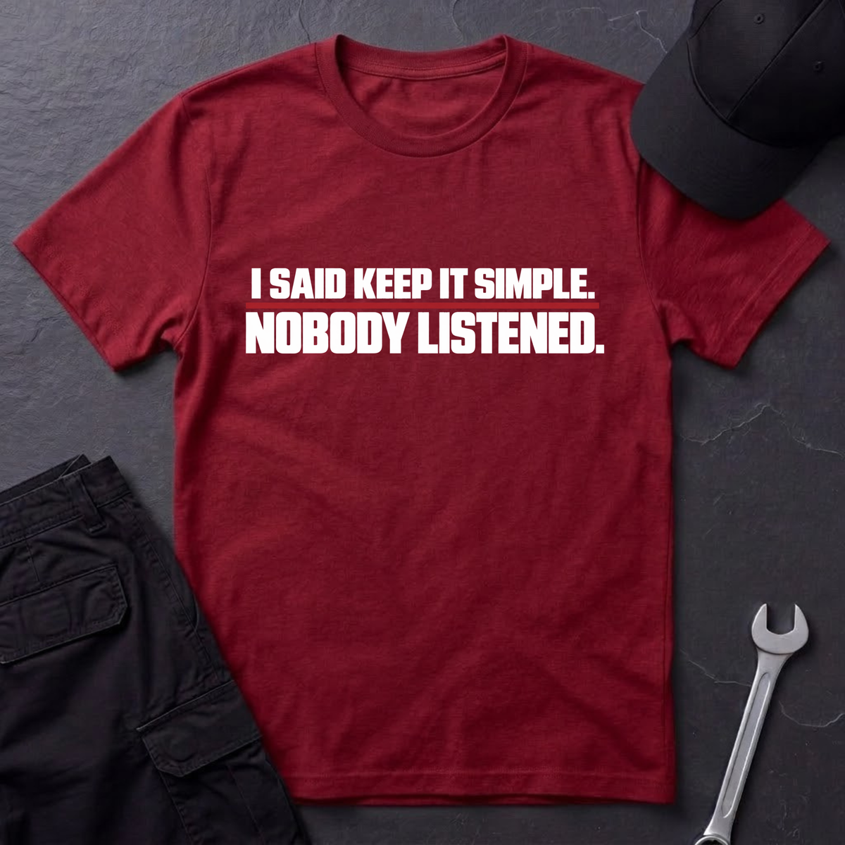 Nobody Listened   T-Shirt