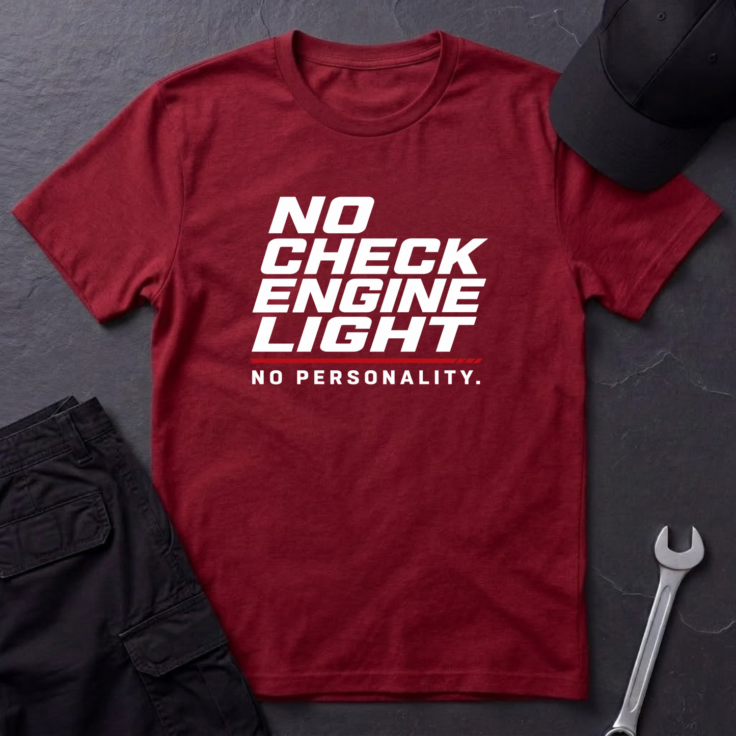 No Check Engine Light  T-Shirt