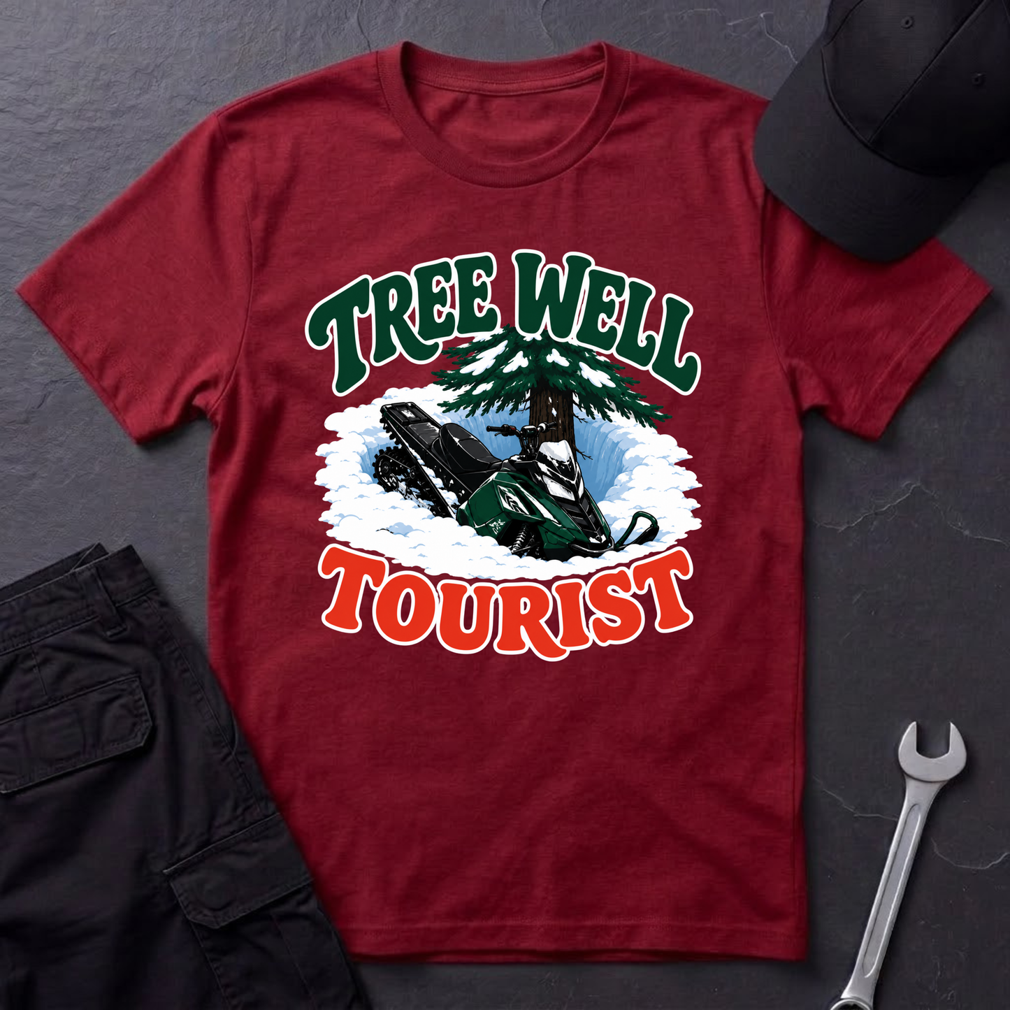 Tree Well Tourist  T-Shirt