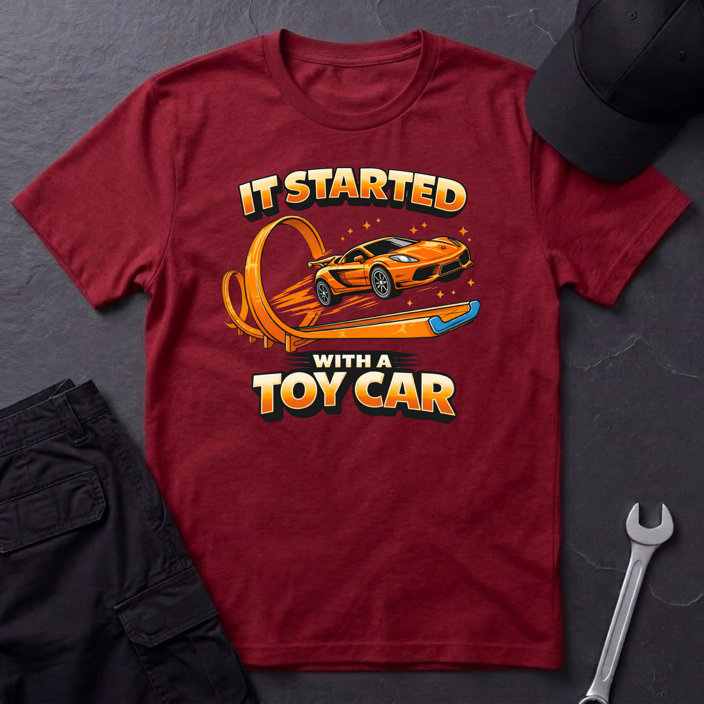 It Started With A Toy Car   T-Shirt