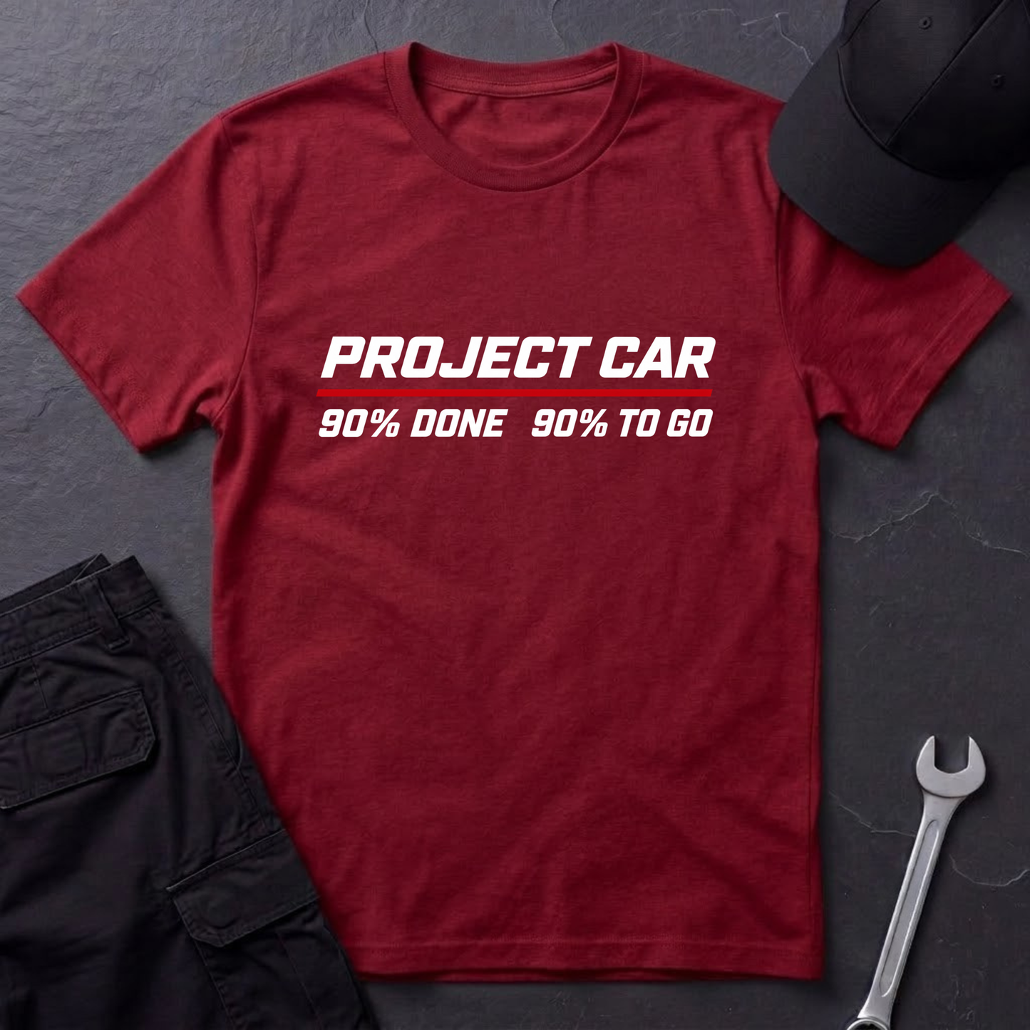 90% Done 90% To Go  T-Shirt