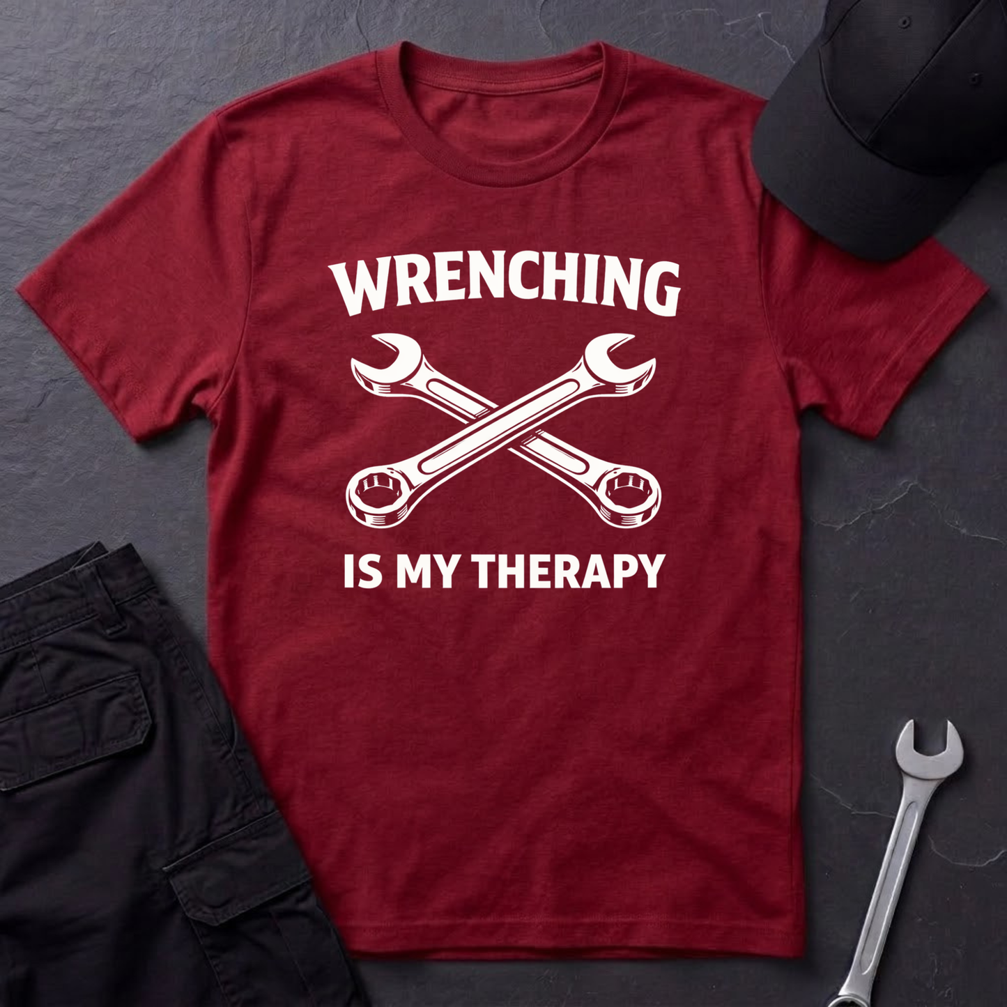 Wrenching Is My Therapy  T-Shirt