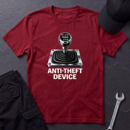Anti-Theft Device Stickshift T-Shirt