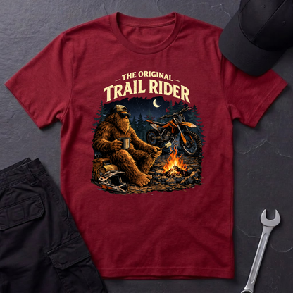 Bigfoot Trail Rider Campfire T-Shirt