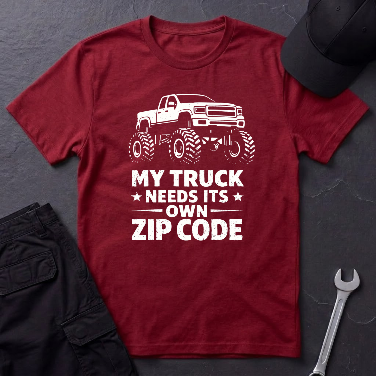 Truck Needs Zip Code  T-Shirt