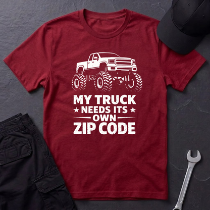 Truck Needs Zip Code  T-Shirt
