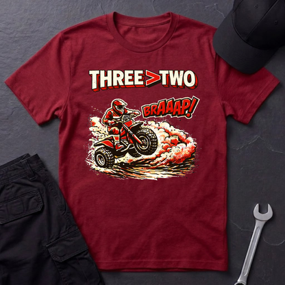 Three > Two  T-Shirt
