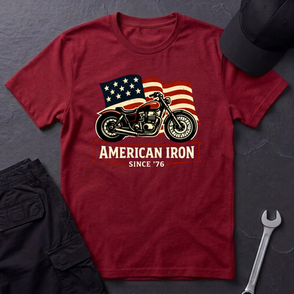 American Iron Motorcycle T-Shirt