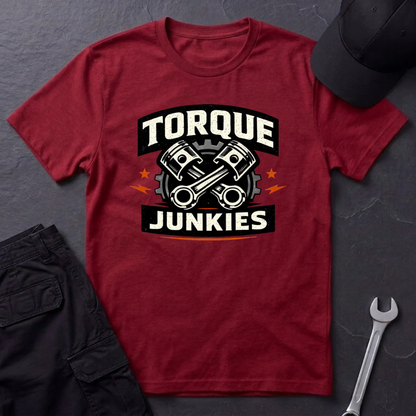 Torque Junkies Pistons  T-Shirt