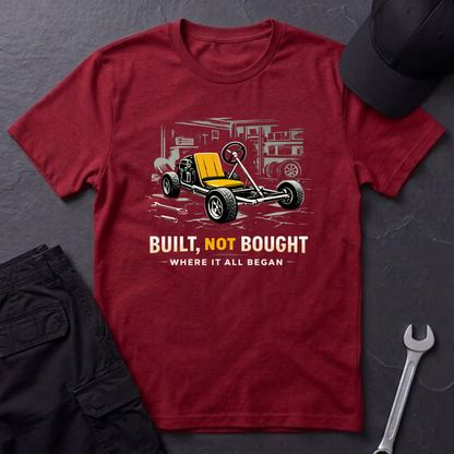 Built Not Bought Go-Cart light T-Shirt