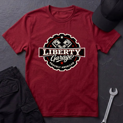 Liberty Garage  T-Shirt